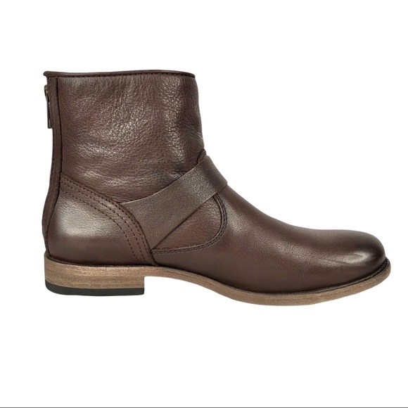 Women's FRYE Tyler Engineer Boots Dark Brown Sz. 8 - Picture 8 of 12